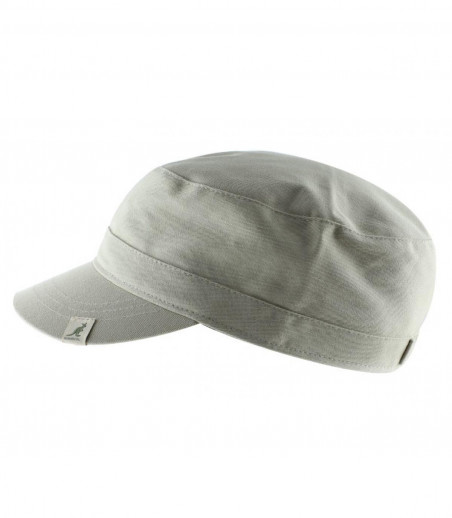 Cotton Adjustable Army Cap beige Kangol